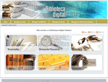 Tablet Screenshot of bibliodigitalcaroycuervo.gov.co